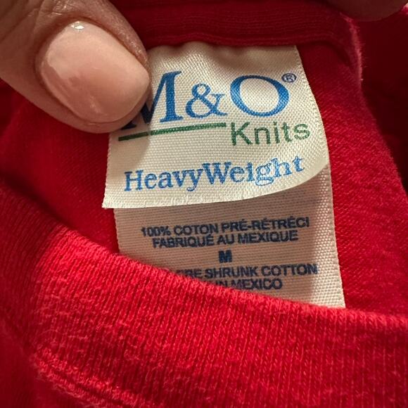 Vtg Texas Tech TTU Red Raiders T-Shirt Size Medium Red Limited Edition - Picture 5 of 6